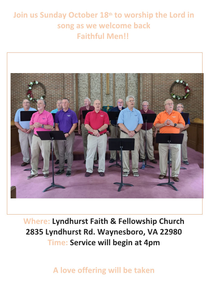 Faithful Men Flyer